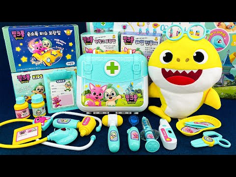 [71 minute video] TRANSFORM INTO A DOCTOR WITH BABY SHARK BROOKLYN 🦈 ASMR Satisfying Unboxing