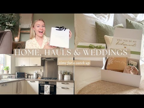 we need a catch up | home updates, haul & wedding news ☕️