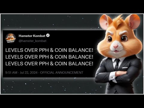 HAMSTER KOMBAT UPDATE: Why LEVELS Are More Important Than PPH and COIN BALANCE (Don't Be Deceived)