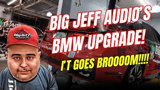 The Big Jeff Audio 7 Series BMW got a much needed UPGRADE!!!  Check this out! It goes BROOM!!!