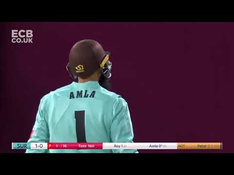 Roy & Amla Comical Non-Run Out | Roy | Amla | Vitality Blast - Highlights