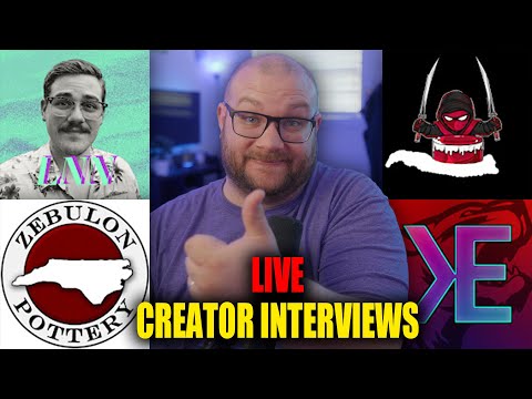 Creator Spotlight Series ft. Karos Elite, Cake Ninja Gaming, Late Night Nostalgia, Zebulon Pottery