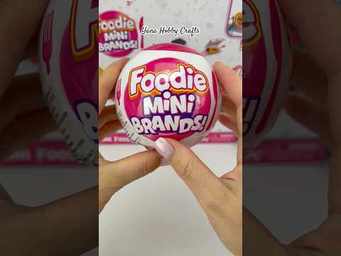 Foodie Mini Brands 🍔 Unboxing blind bag #minibrands #foodieminibrands #unboxing #blindbag