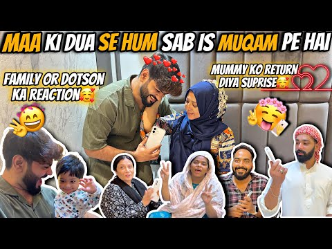 Mummy Ko Diya Suprise🥰Maa Ki Dua❤️| Family Or Doston Ka Reaction😍| Aman’s Family