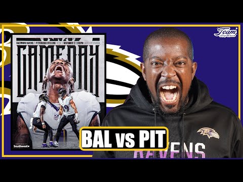 Ravens vs Steelers LIVE Reaction & Play by Play!