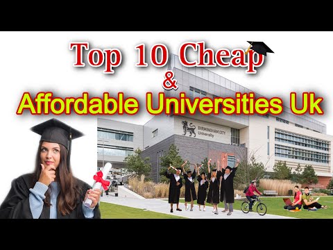 Top 10 Cheap & Affordable Universities In UK 2023 | International Student Visa UK