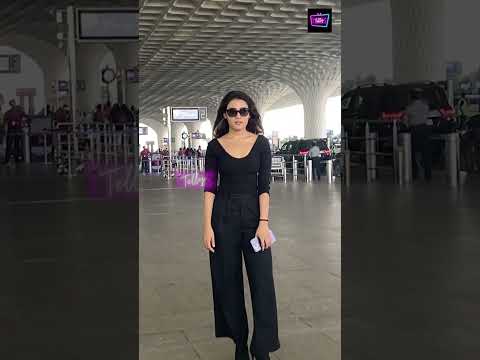 SHALINI PANDEY SPOTTED AT AIRPORT