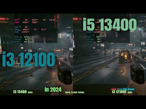 i3 12100 vs i5 13400 (DDR5)