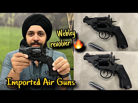 India’s Most Demanding Webley MKVI 2.5 Inch Co2 Pellet AIR REVOLVER | Review and Test 😍