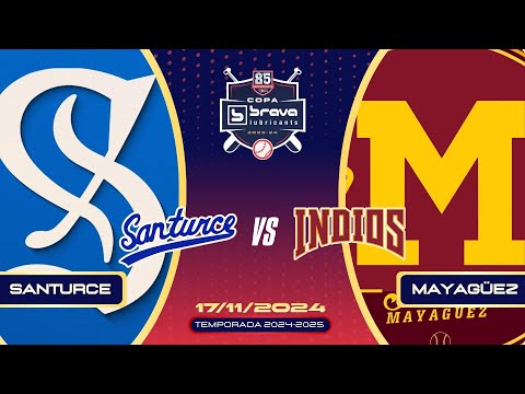 🎥Liga de Béisbol Profesional Roberto Clemente🇵🇷: Cangrejeros de Santurce 🆚 Indios de Mayagüez⚾️