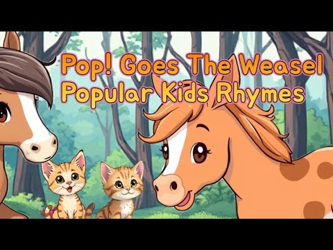 Pop! Goes The Weasel Popular Nursery Rhymes • Kitten and Horse