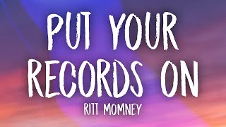 Ritt Momney - Put Your Records On (Lyrics) | girl put your records on tell me your favorite song