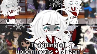 🕸️//Rui trapping Uppermoons + Muzan in his webs..\\🕸️🕸️✨ |Kny| (Demon slayer)