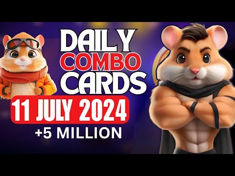 11 July Hamster Kombat Daily Combo Today (Hamster Kombat Daily Combo 11th July)