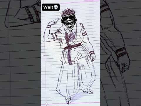 Sukuna 💀 Speed Drawing StickMan #shorts #anime #drawing #sukuna #jujutsukaisen