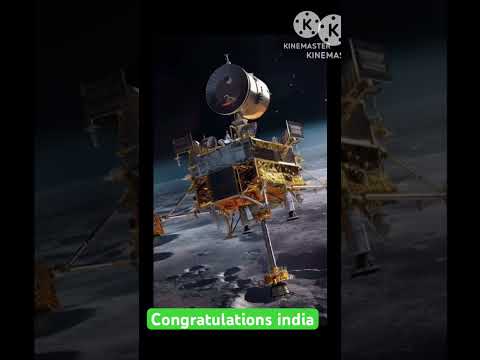 Moon pe pani mila humare chandrayan 3 ko.#chandrayan3 #isro