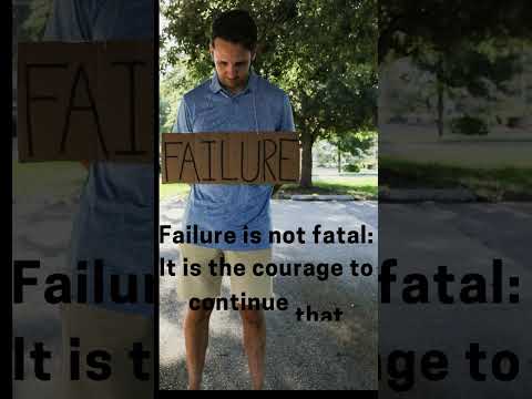 Failure is not Fatal |#motivation #quotes #viral #motivationalquotes #inpiration #shorts