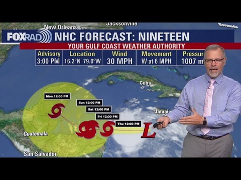 Potential Tropical Cyclone 19 forms in Caribbean | FOX 26 Tropical Weather Update