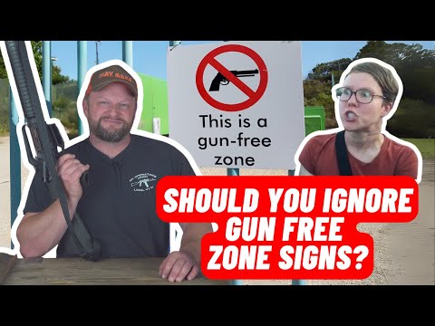 Should You Ignore Gun Free Zone Signs?