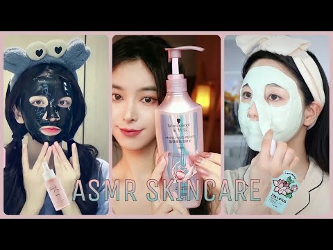 💦✨NEW ASMR SKINCARE AND BEAUTY TREATMENTS VIDEOS💦✨| TIKTOK CHINA satisfying compilation 抖音 DOUYIN 中国