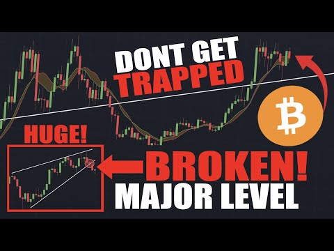 Bitcoin BTC: You NEED To Pay Attention - DONT Be Blind To This! (Levels That Must Hold)