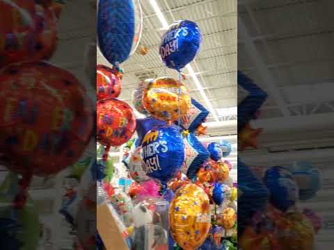 Fathers Day balloons at #HEB