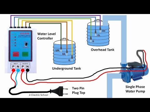 water level controller for two tank