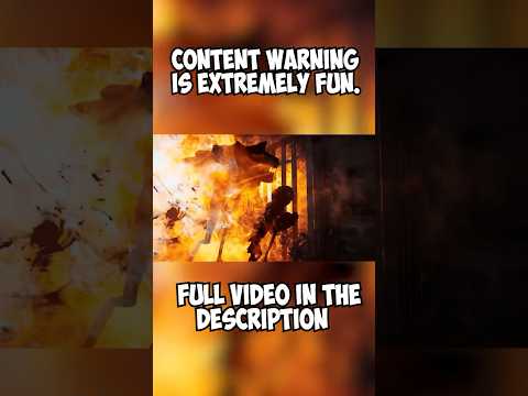 Content Warning is Extremely Fun #contentwarning #contentwarningfunnymoments