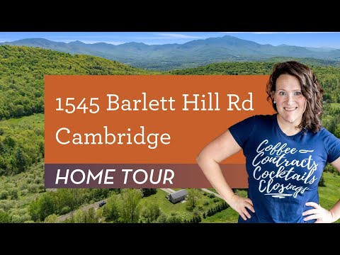 Cambridge, Vermont Home Tour - 1545 Bartlett Hill Rd