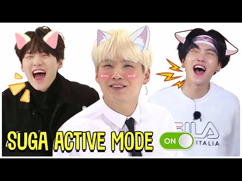 SUGA Being The Active Lil Meow Meow in BTS