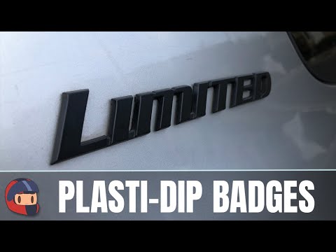 Color Car Badges the Easy Way with Plasti-Dip