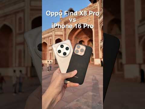 iPhone 16 Pro vs Oppo Find X8 Pro Camera Comparison!