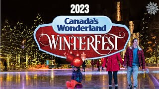 WINTERFEST at CANADAS WONDERLAND | FULL TOUR 4K