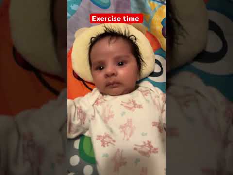 Exercise time #baby