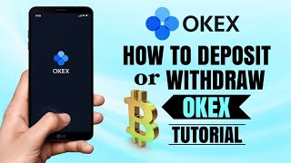 How to DEPOSIT or WITHDRAW on OKX (OKEX) | Crypto Exchange | App Tutorial