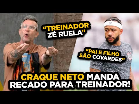 CRAQUE NETO DETONA TREINADOR DO TIMÃO, E A TRETA SÓ AUMENTA NO CORINTHIANS!