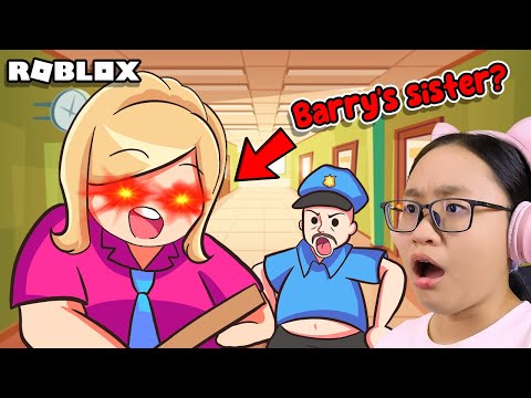 Barry Has a SISTER?! | Roblox | Princess Sophia Barry Prison School Run