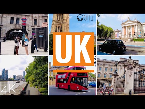 Virchual™ England: London.Thames Victoria Buckingham palace. Chill music | Exclusive travel content