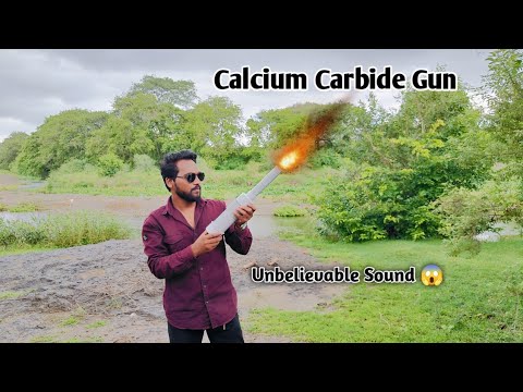 Calcium Carbide Experiment | Loud Sound