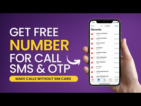 How to Get FREE Phone Number for Calls and WhatsApp | FREE Virtual Phone Number