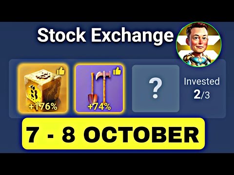 X Empire Daily Investment Funds 7 October | X Empire Daily Combo | Musk Empire Today Combo Cards