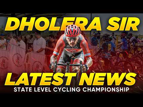 Dholera Smart City Latest Update 2024 | State Cycle Competition at River Front, Dholera SIR