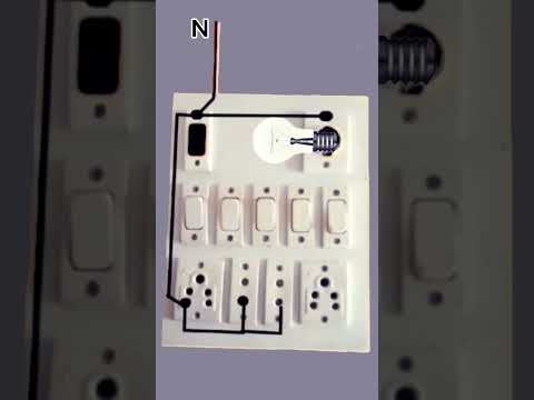 Secrets to perfect switch board wiring #shorts