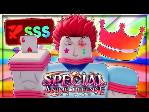 Obtaining The 0.02% SECRET Unit Hisoka And Making Him OVERPOWERED! Special Anime Defense!