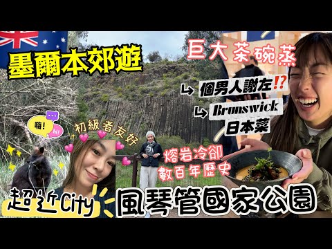 🇦🇺澳洲郊遊‼️風琴管國家公園🙈 墨爾本City開車半小時多就去到😃 BB班郊遊者🫶🏻可以看到袋鼠近距離接觸😝Brunswick頂樓酒吧🍺看市中心日落🌅日本餐推介ima Asa Yoru