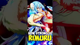 How Strong Rimuru Tempest at the end of Series #thattimeigotreincarnatedasaslime #slime #tensura