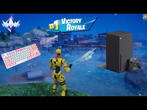 Fortnite Ranked on Xbox Series X | Keyboard & Mouse Gameplay