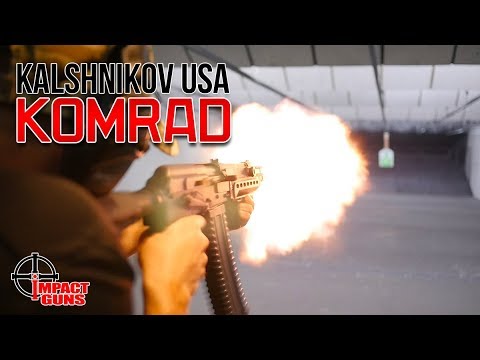 Kalashnikov USA Komrad 12 Ga Review & Range Test With Vepr SBS Comparison