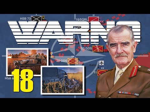 FRONTLINE COLLAPSE as pressure of NATO is too much! | WARNO Campaign - The Left Hook #18 (NATO)