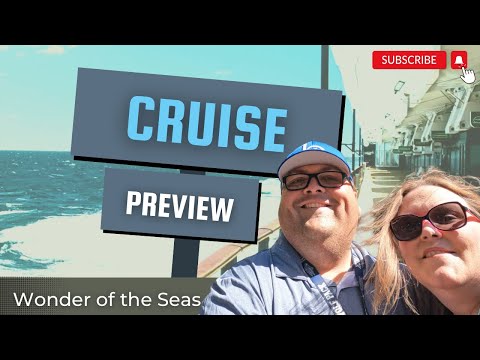 Cruise Preview Aboard The Wonder of the Seas #vlog Series #royalcaribbean #cruise ise